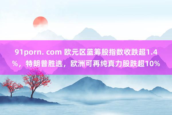 91porn. com 欧元区蓝筹股指数收跌超1.4%，特朗普胜选，欧洲可再纯真力股跌超10%